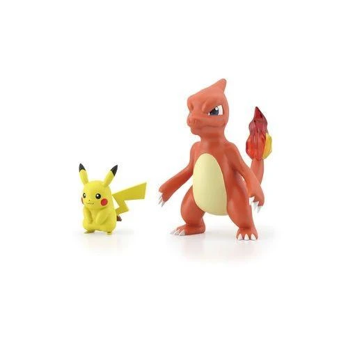 Pokemon Building Scale Pokemon Center Pokemon Scale World Kanto Region 02 Pikachu & Charmeleon