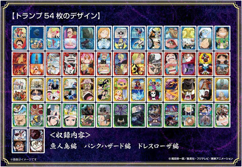 ONE PIECE Tons of Scene Playing Cards Strawhat Pirates Version 3rd Log