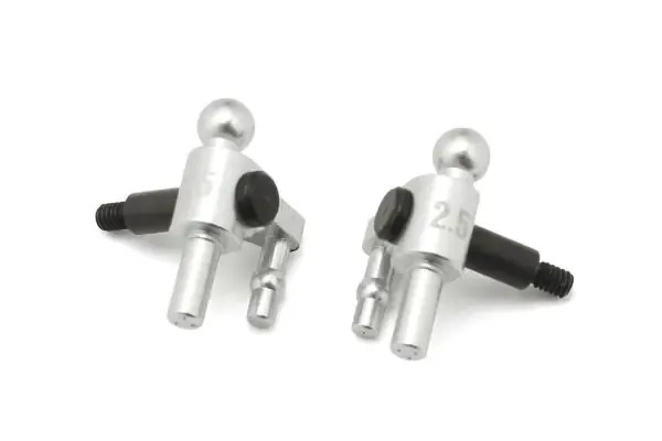 MZW710-25 Aluminum Steering Block(2.5 degree camber angle/MR-04)