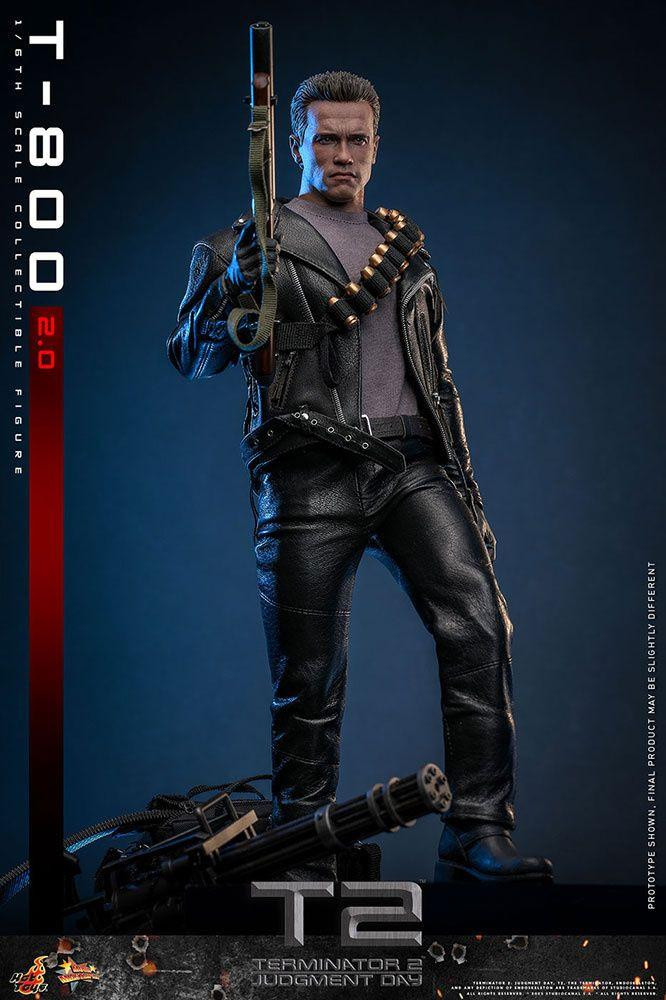Movie Masterpiece T-800 Ver. 2.0 (Terminator 2) 1/6 Scale Figure