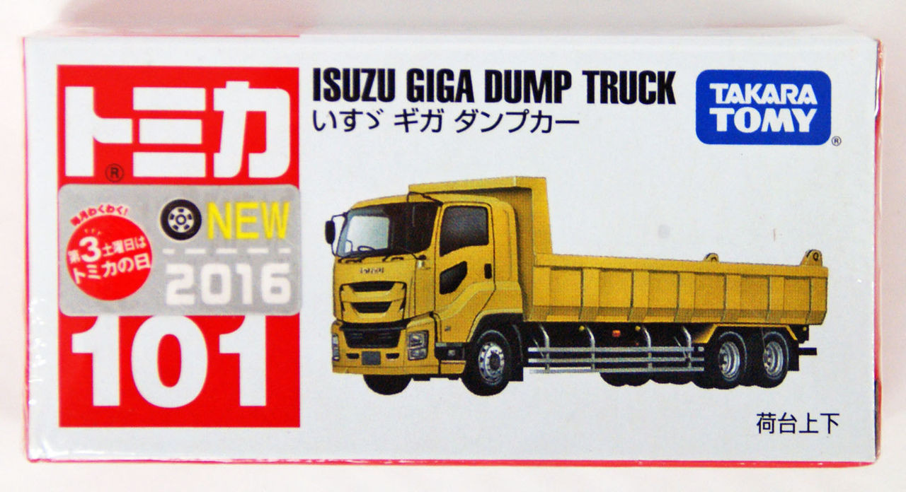 Takara Tomy Tomica 101 Isuzu Giga Dump Truck 859864 - Plaza Japan