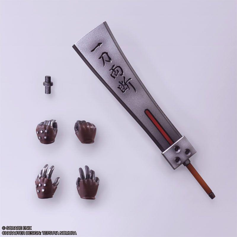Final Fantasy VII Bring Arts Cloud Strife Hardedge Ver. Figure
