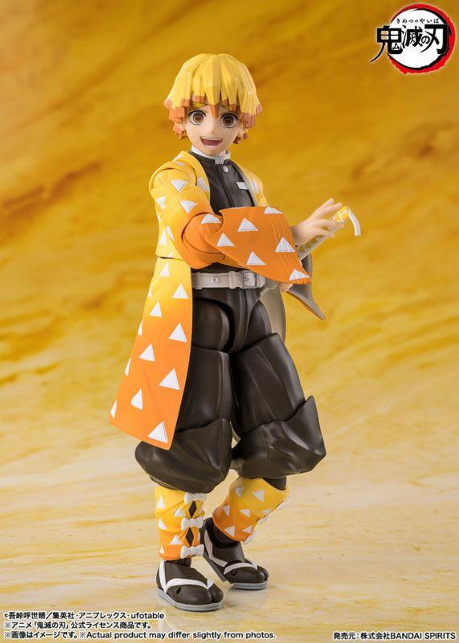 S.H.Figuarts Zenitsu Agatsuma Figure (Demon Slayer: Kimetsu