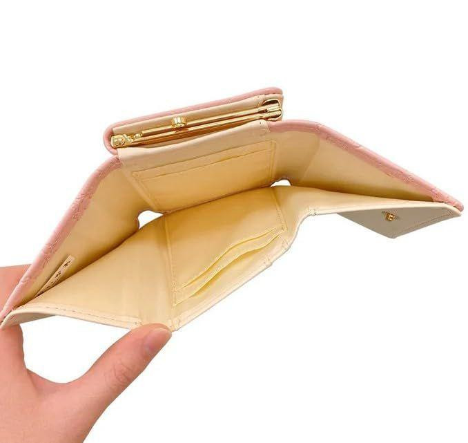 Chicka Wallets Chiikawa Kiss-Lock Wallet Pink (Chiikawa)