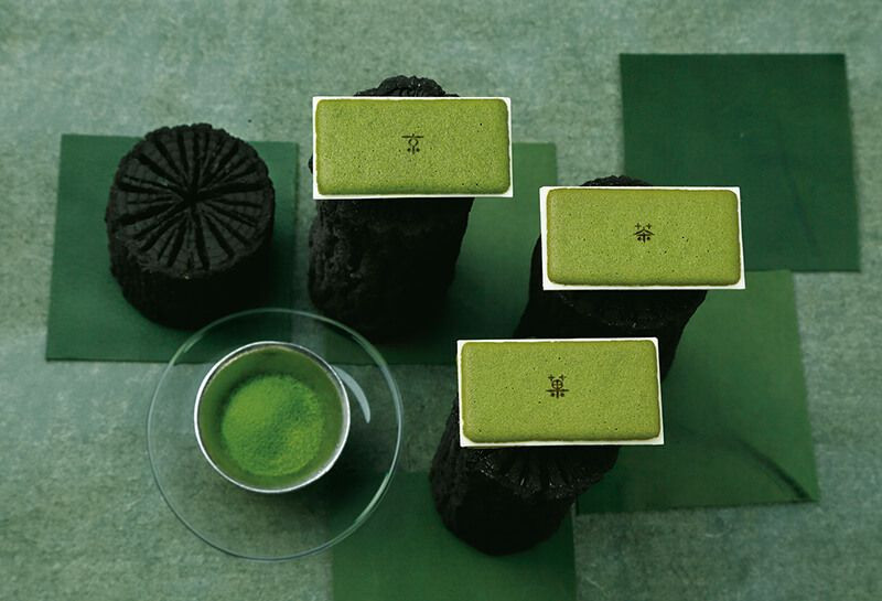 Kyoto Matcha OKOICHA Langue de Chat with White Chocolate 