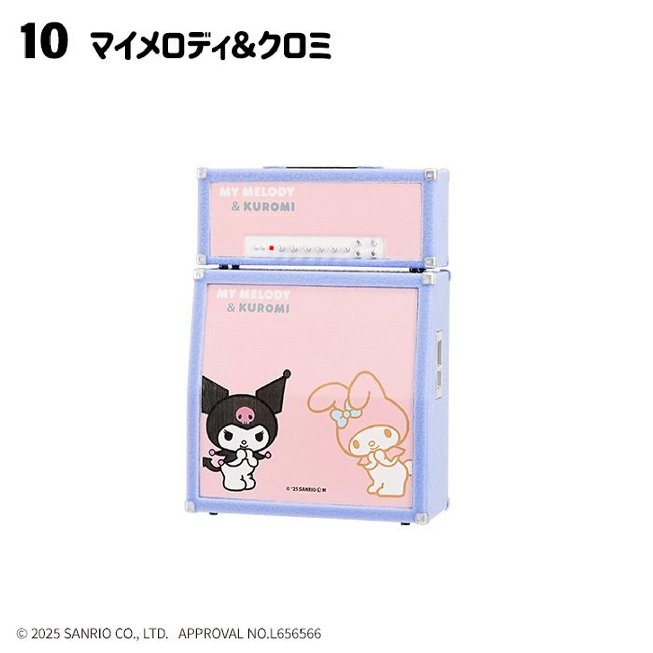 Sanrio Characters Rockmono 2 (BOX 10 Pcs.)