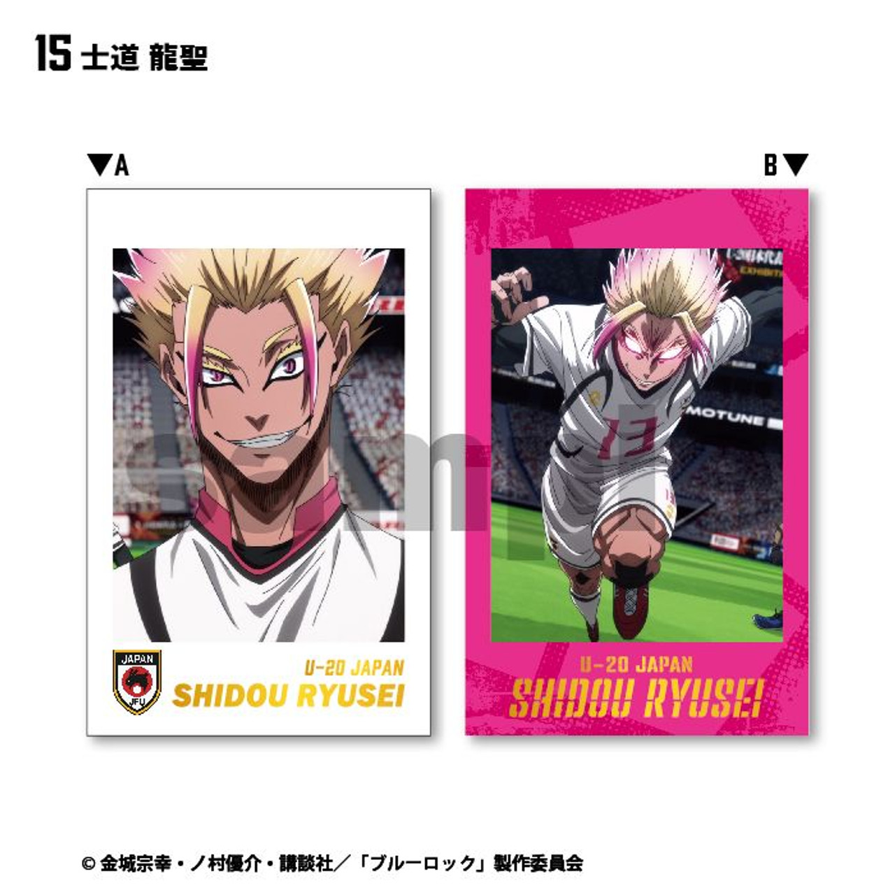 Blue Lock Double Photo Card Collection 15pcs BOX