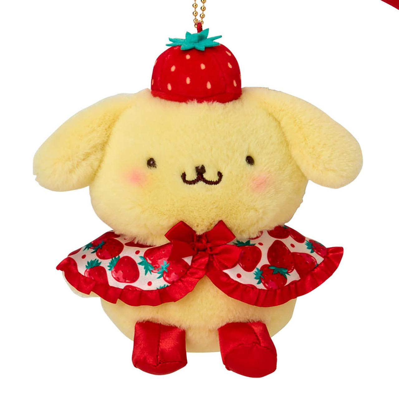 Sanrio Pompompurin Mascot Holder (Ichigo Newspaper 50th Anniversary)