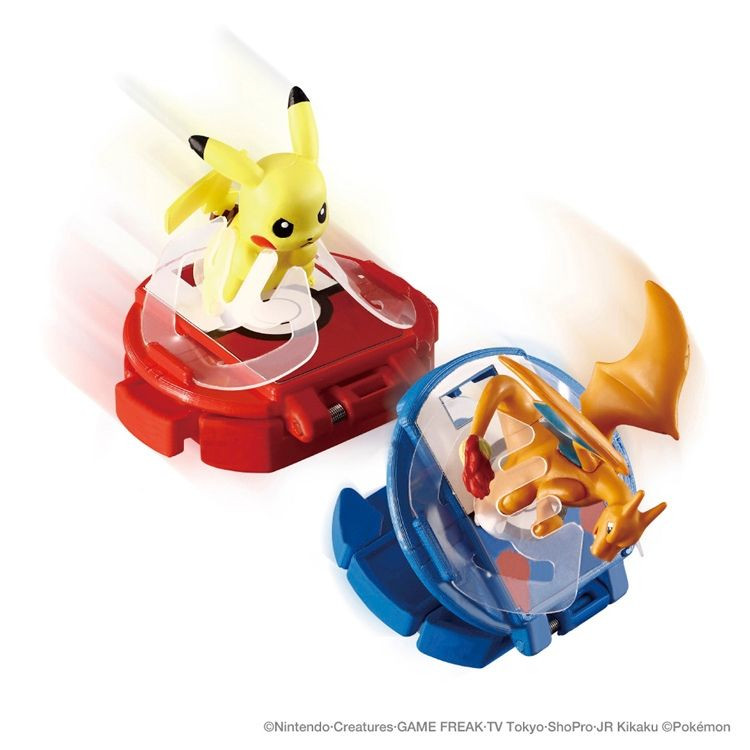 Pokemon Center Original Moncolle Battle Set Pikachu VS Charmeleon
