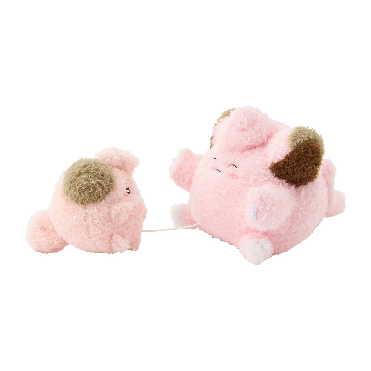 Pokemon Center Original Shiver Hug! Plush Tearful Cleffa & Clefairy