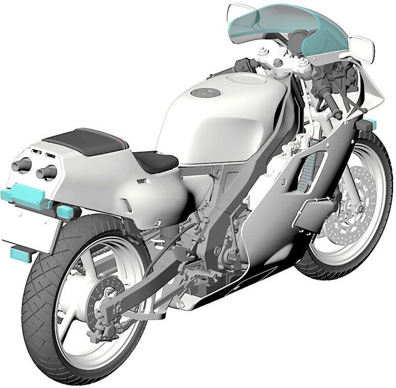 ハセガワ 1/12ヤマハTZR250(3MA)完成品 ハセガワ 1/12ヤマハTZR250(3MA)完成品 - メルカリ