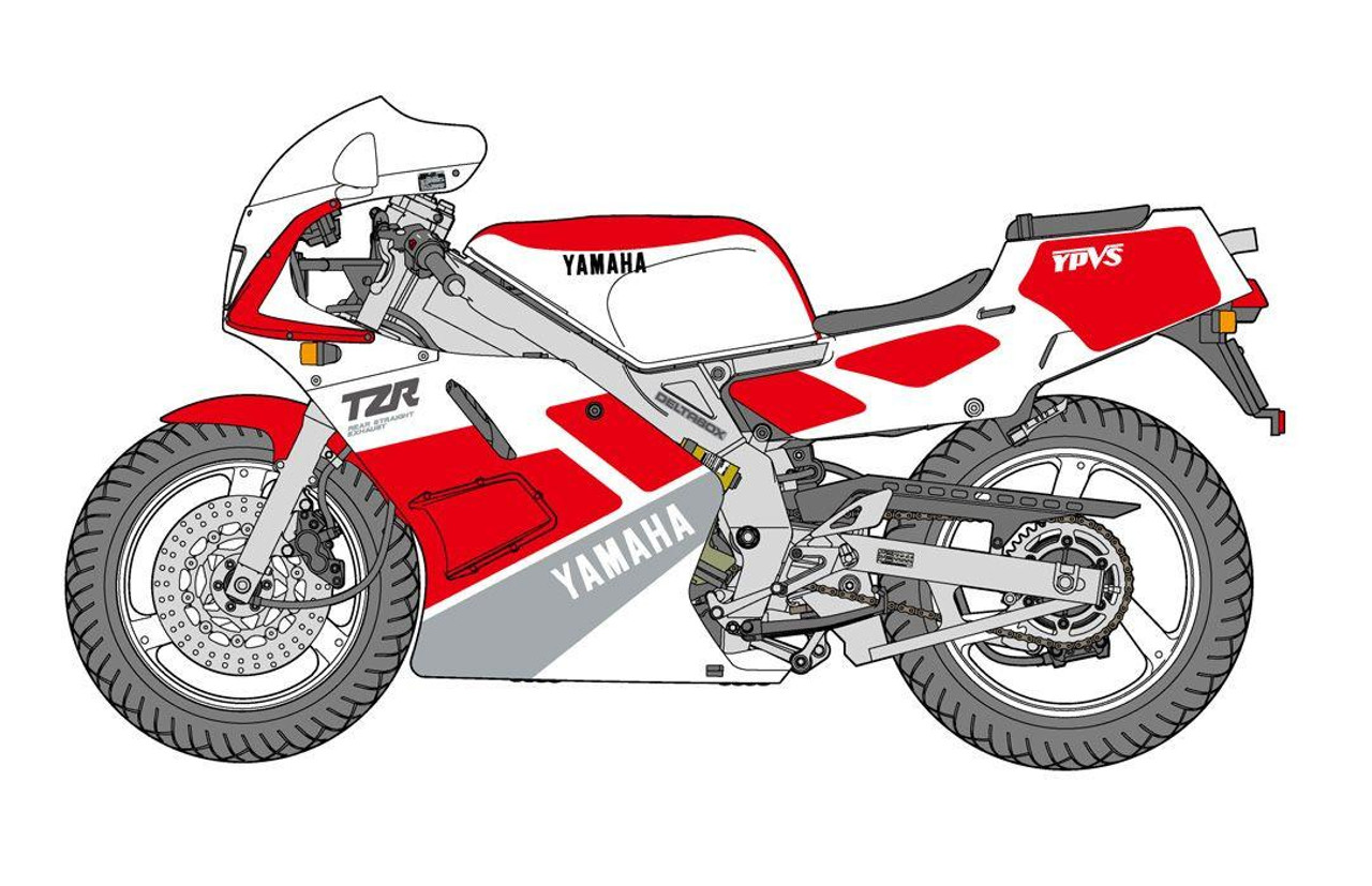1/12 Yamaha TZR250 (3MA) (1989) Plastic Model