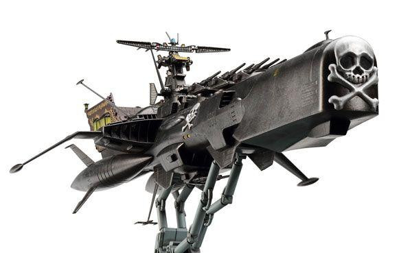 1/1500 Captain Harlock Dimensional Voyage Space Pirates Battleship