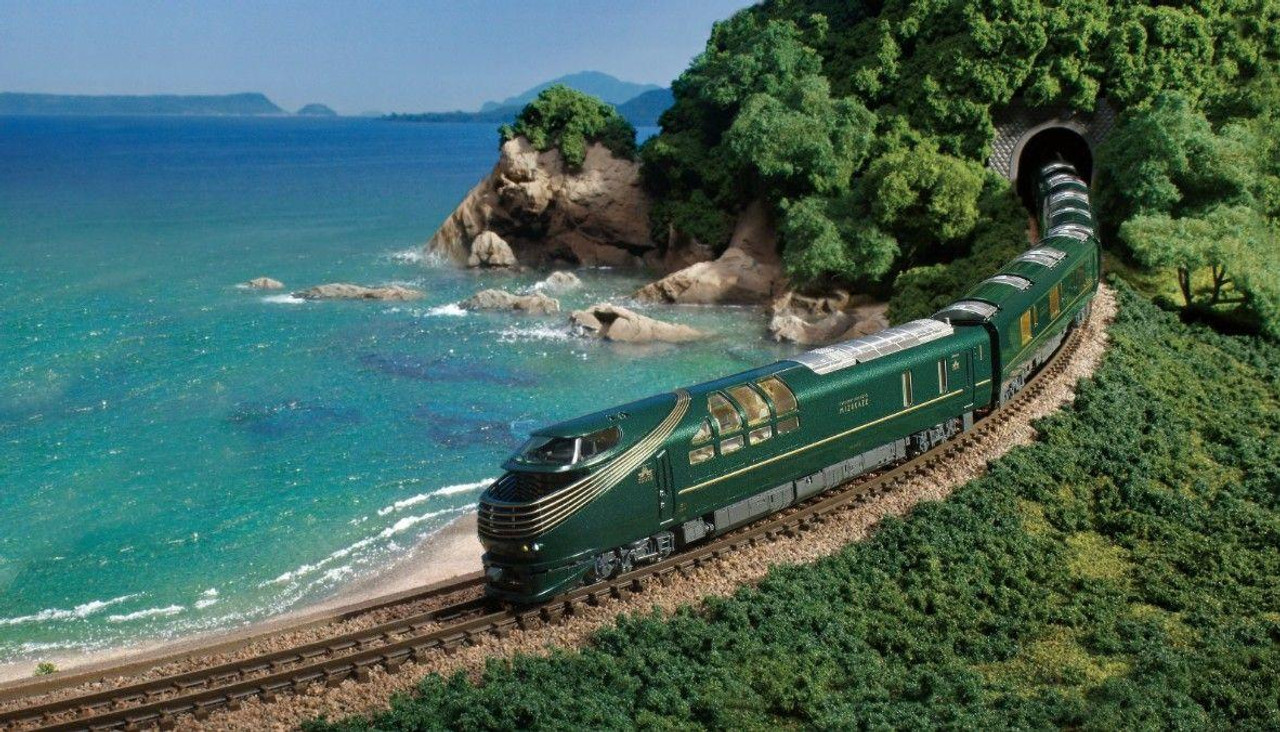 10-1965 Series 87 TWILIGHT EXPRESS Mizukaze 4 Cars Set (N scale)