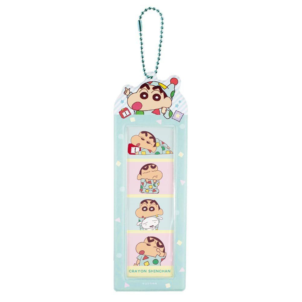 T's Factory Crayon Shin-chan Four Frame Photo Key Holder Mint
