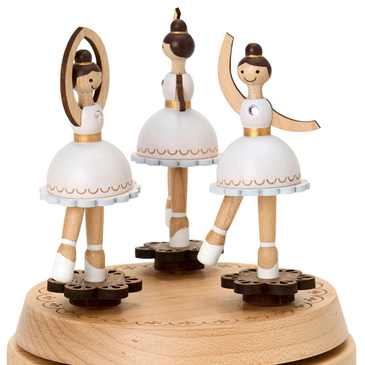 Sanrio Other Wooden Music Box Ballerina Interior Gift Present 087238
