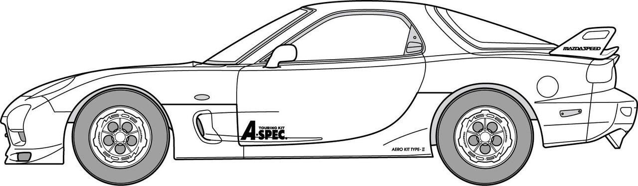 マツダ - RX-7 FD3S MAZDASPEED R-SPEC 2001(1/24) 1:24 Mazda RX-7 FD3S Mazdaspeed B Spec | FUJ-038322 | Fujimi