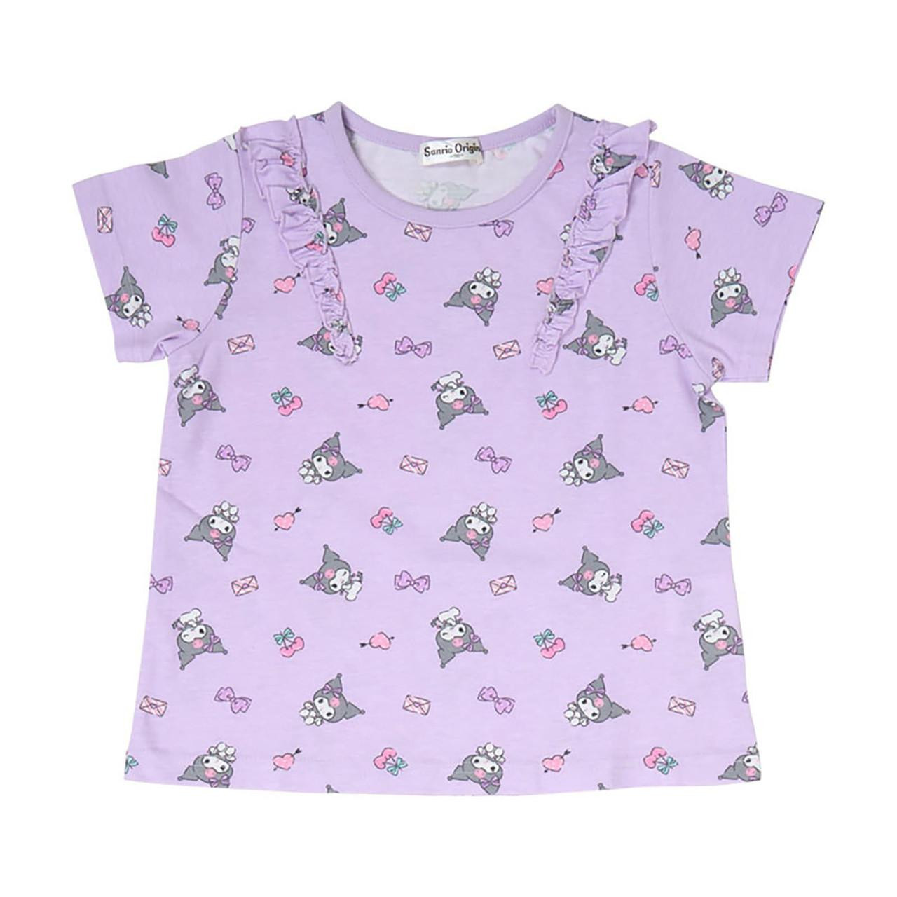 【SPAO】Kuromi Short Sleeve Pajamas★50周年公式コラボ★ SPAO Kids Unisex Sanrio Short sleeve Pajama Kuromi