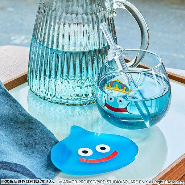 Dragon Quest: Smile Slime: Wobbly Glass Tumbler - King Slime