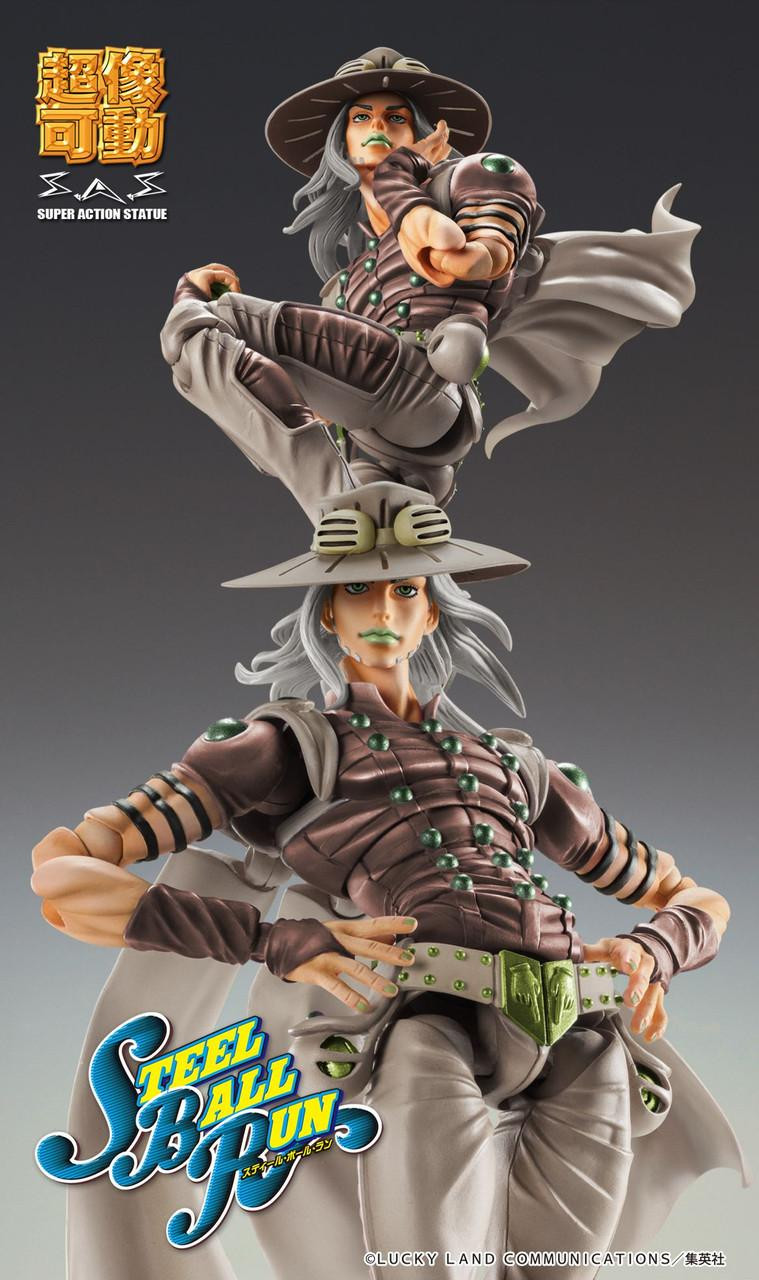 Super Action Statue Gyro Zeppeli Third Figure (JoJo's Bizarre