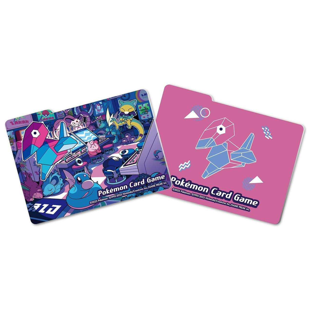 Pokemon Card Game TCG Deck Case Night Arcade