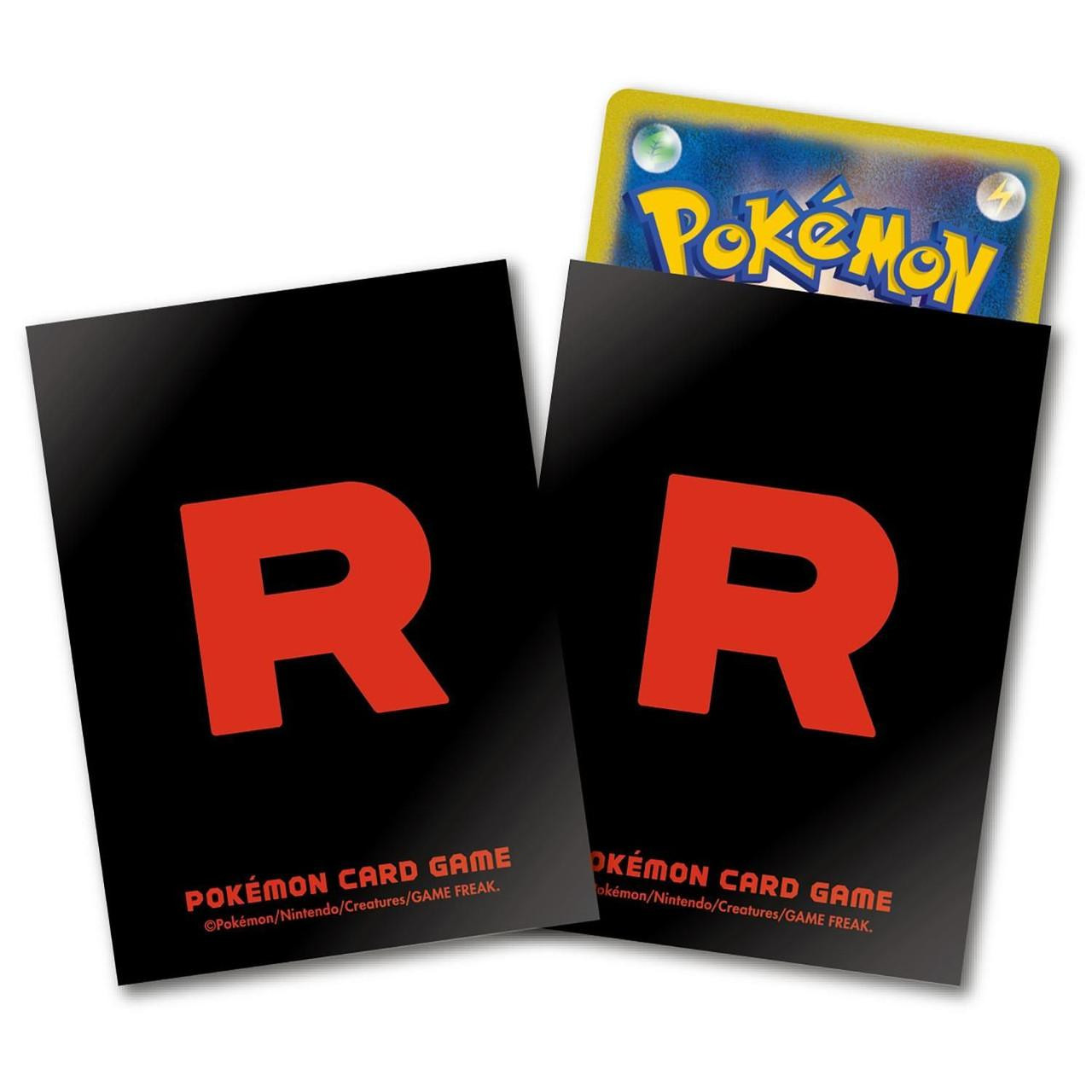 Pokemon Card Game TCG Deck Sleeves Pro Team Rocket Pokemon Card Game TCG Deck Sleeves Pro Team Rocket