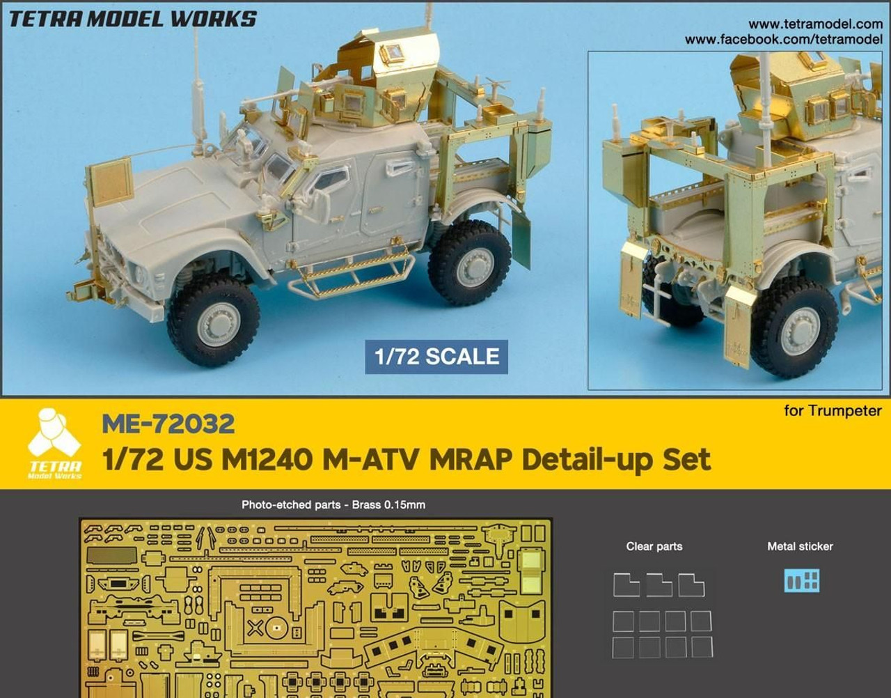 アメリカ軍 M1240（M-ATV）MRAP w/M153 CROWSⅡ | 株式会社 ハセガワ