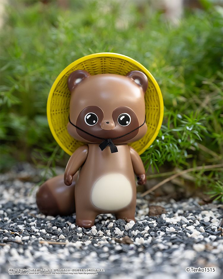 Ember Toys Chibi Creature Ponkichi Figure (Little Fox with Two Tails)