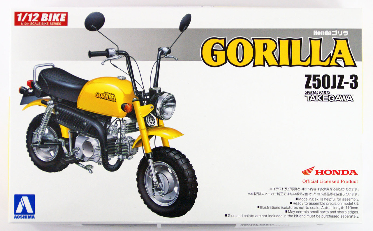 Aoshima 52235 Bike 25 Honda Gorilla Custom Takegawa Ver.2 1/12