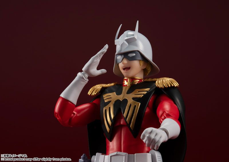 S.H.Figuarts Char Aznable (Mobile Suit Gundam) Figure