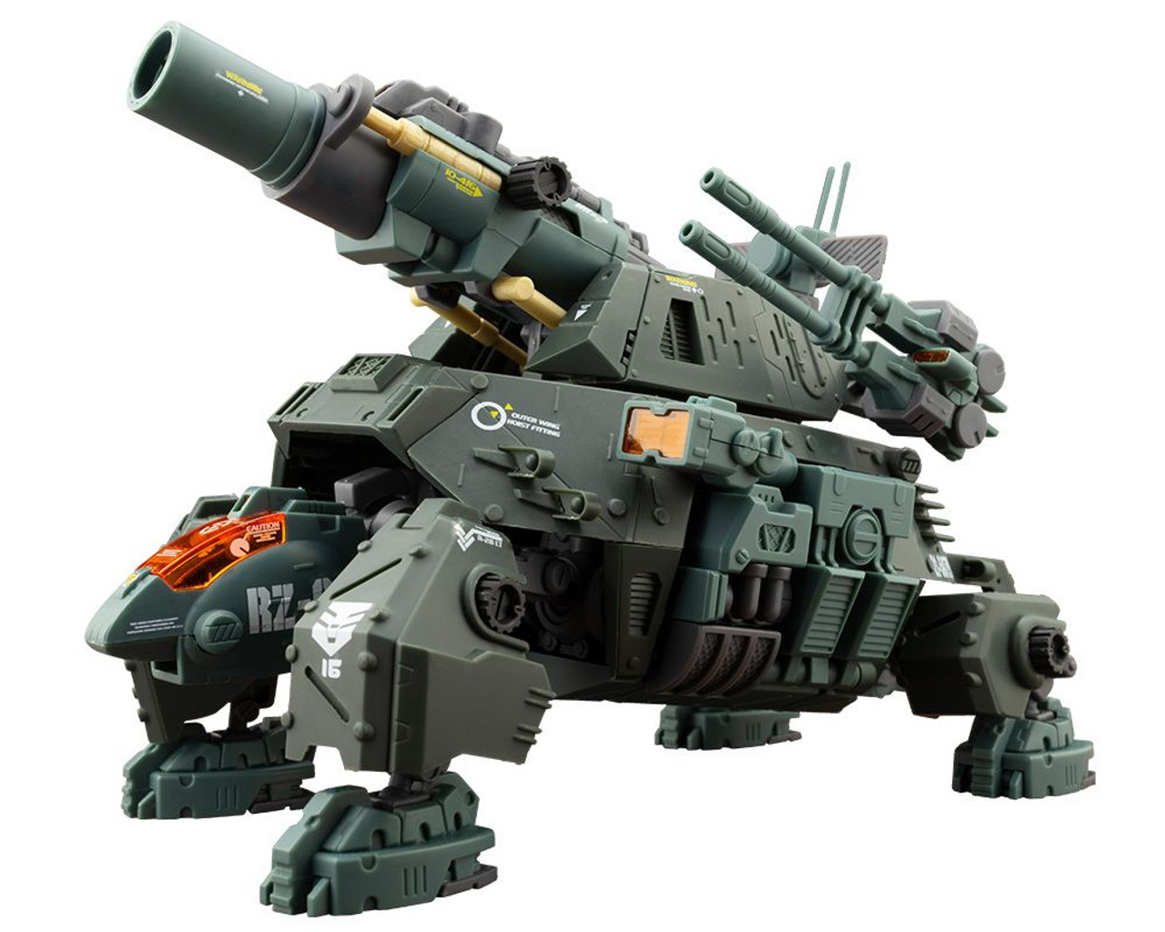 1/72 HMM Zoids RZ-013 Cannon Tortoise Marking Plus Ver