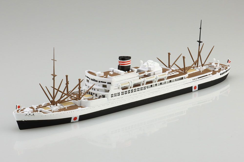 1/700 Japanese Passenger Liner Nitta-maru Plastic Model