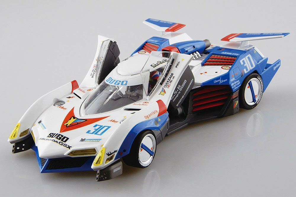 レア❗️Asurada GSX 1/24 スケールモデル おまけフィギュア付き 1/24 Asurada G.S.X Plastic Model