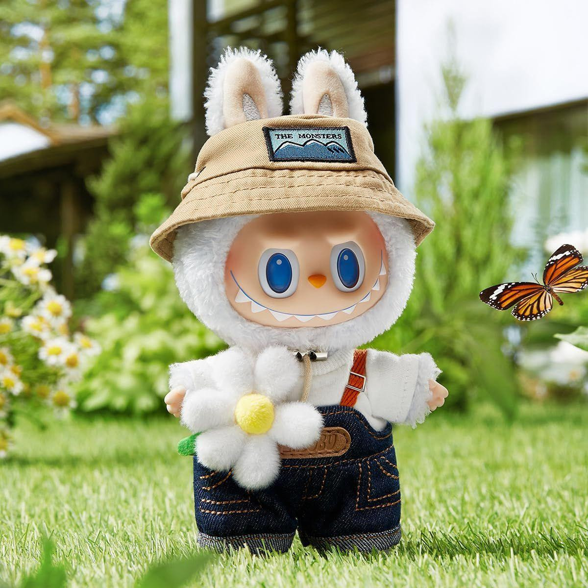 ぬいぐるみ LABUBU POP-MART Labubu The Monsters Fall In Wild Plush Pendant