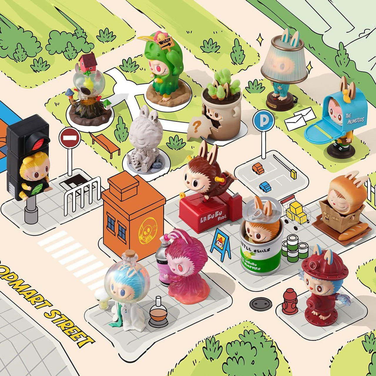 POP-MART The Monsters Almost Hidden Series (SINGLE RANDOM)