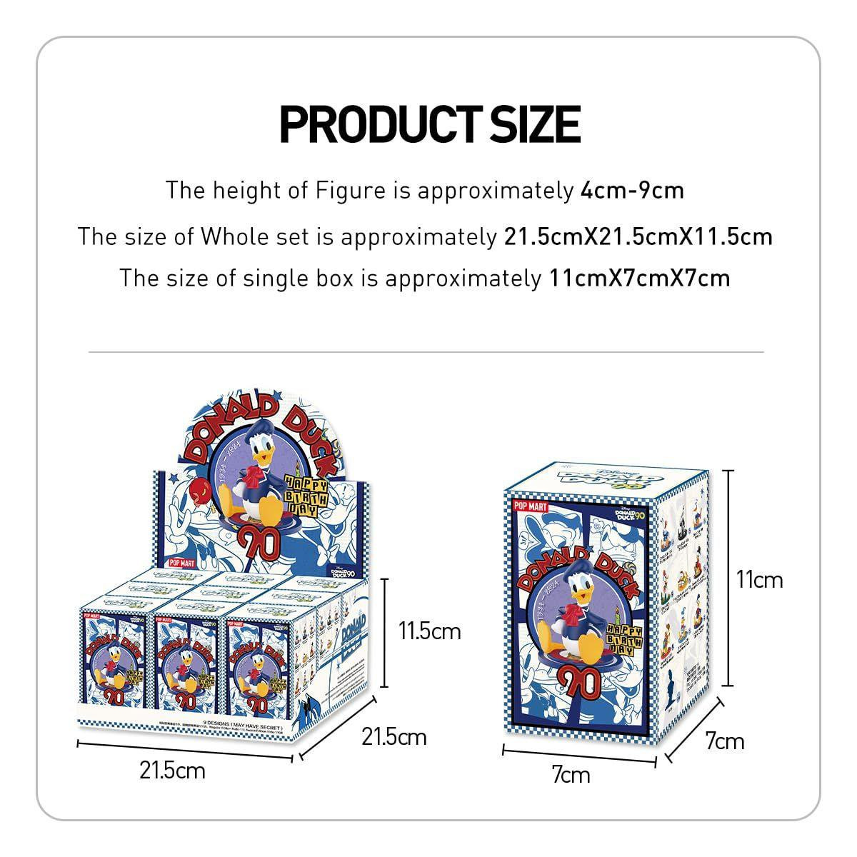 POP-MART Disney Donald Duck 90th Anniversary Series Assortment Box
