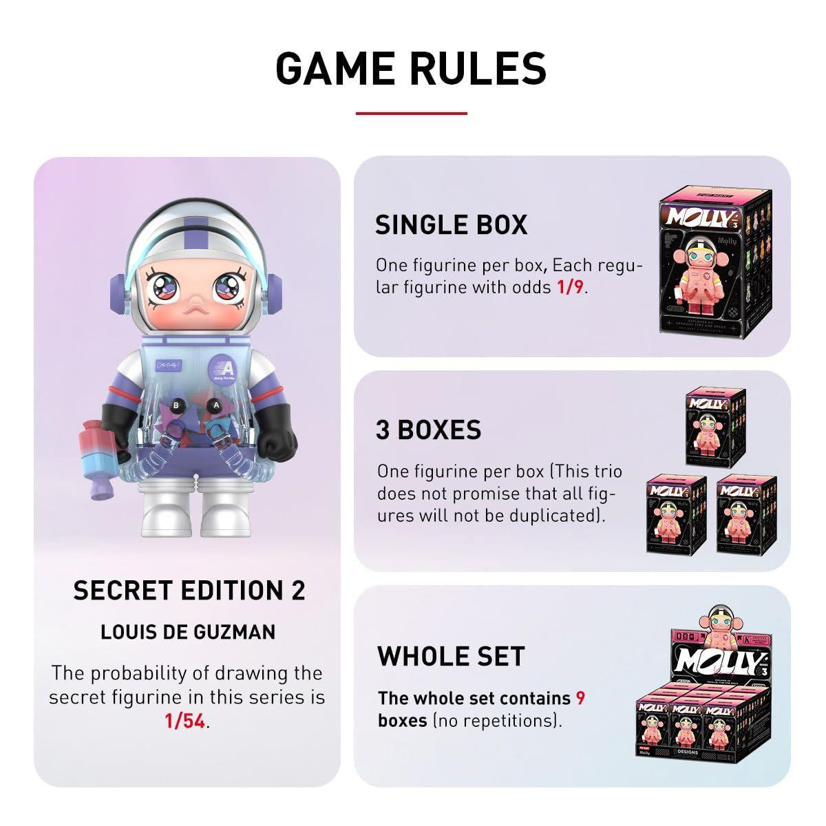 POP-MART Mega Space Molly 100% Series 3 (SINGLE RANDOM)