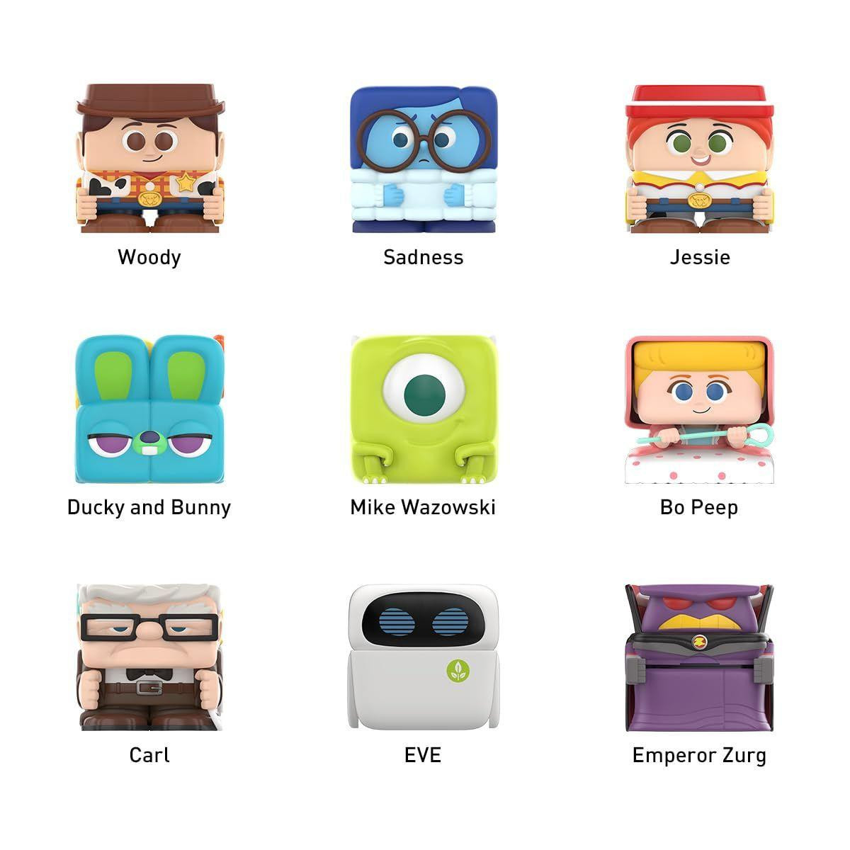 POP-MART Disney/Pixar Pop Cube-2 Series Assortment Box (9 BOX RANDOM)