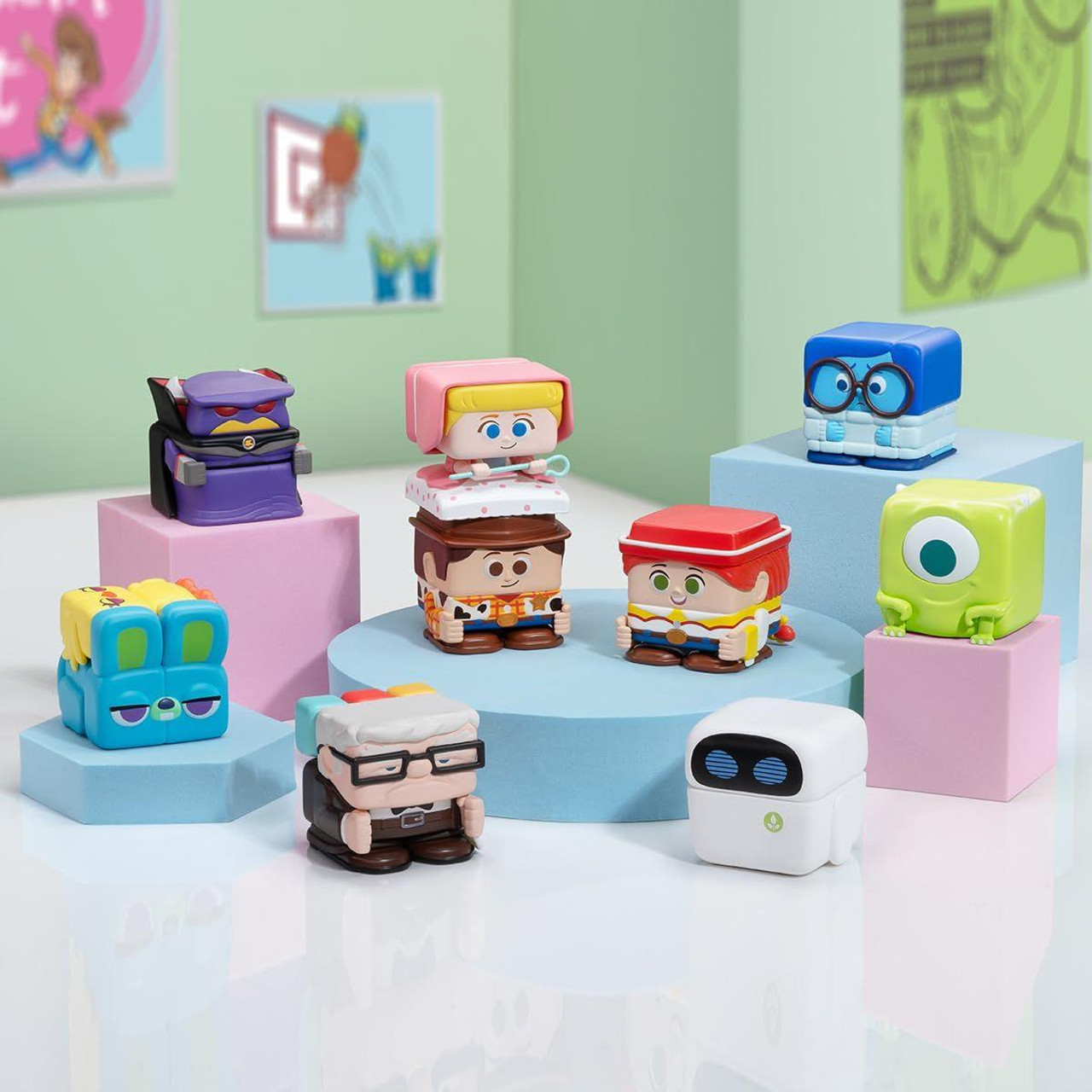 POP-MART Disney/Pixar Pop Cube-2 Series Assortment Box (9