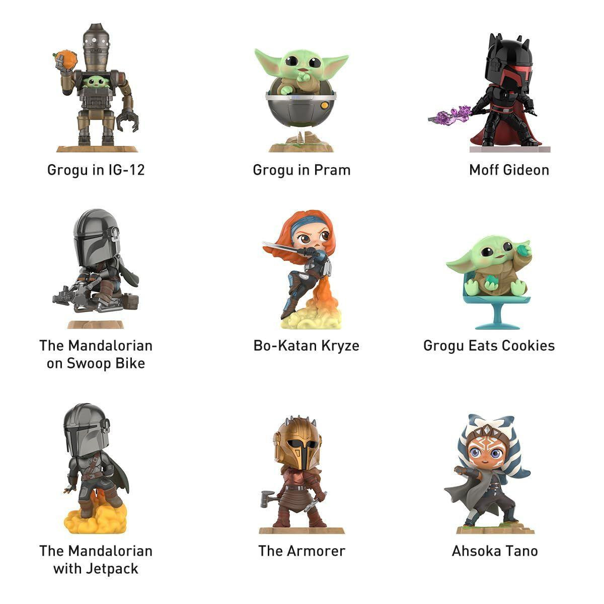 POP-MART Star Wars Mandalorian Series Assortment Box (9 BOX RANDOM)