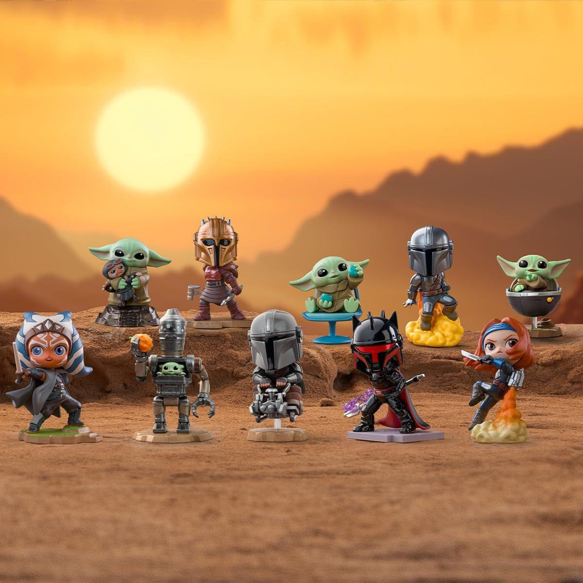 The Mandalorian ポップマート スター・ウォーズ シークレット POP-MART Star Wars Mandalorian Series Assortment Box (9 BOX RANDOM)