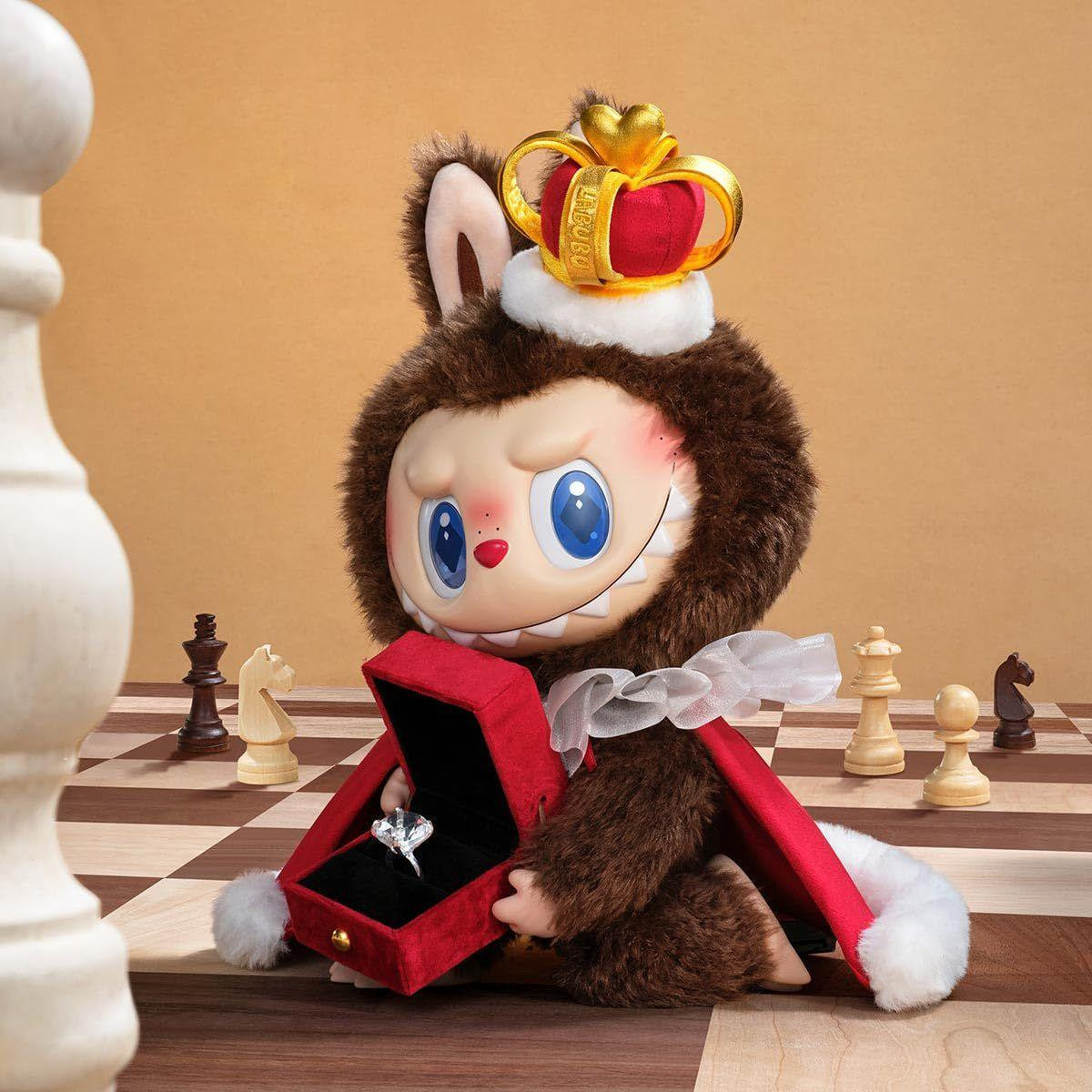 Labubu Knight POP-MART Labubu The Monsters Let's Checkmate Plush Toy