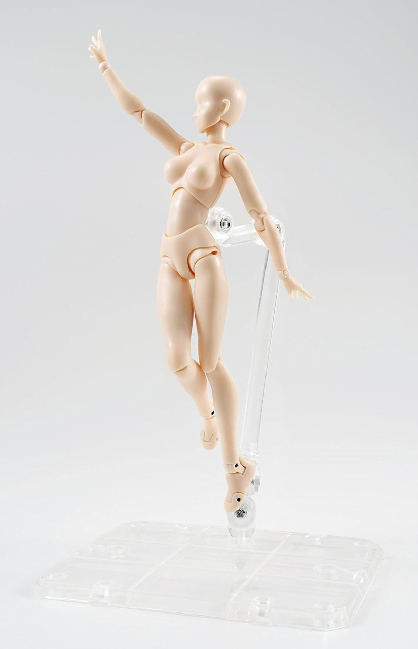 Bandai 128465 S.H. Figuarts Body-chan DX Set (Pale Orange Color