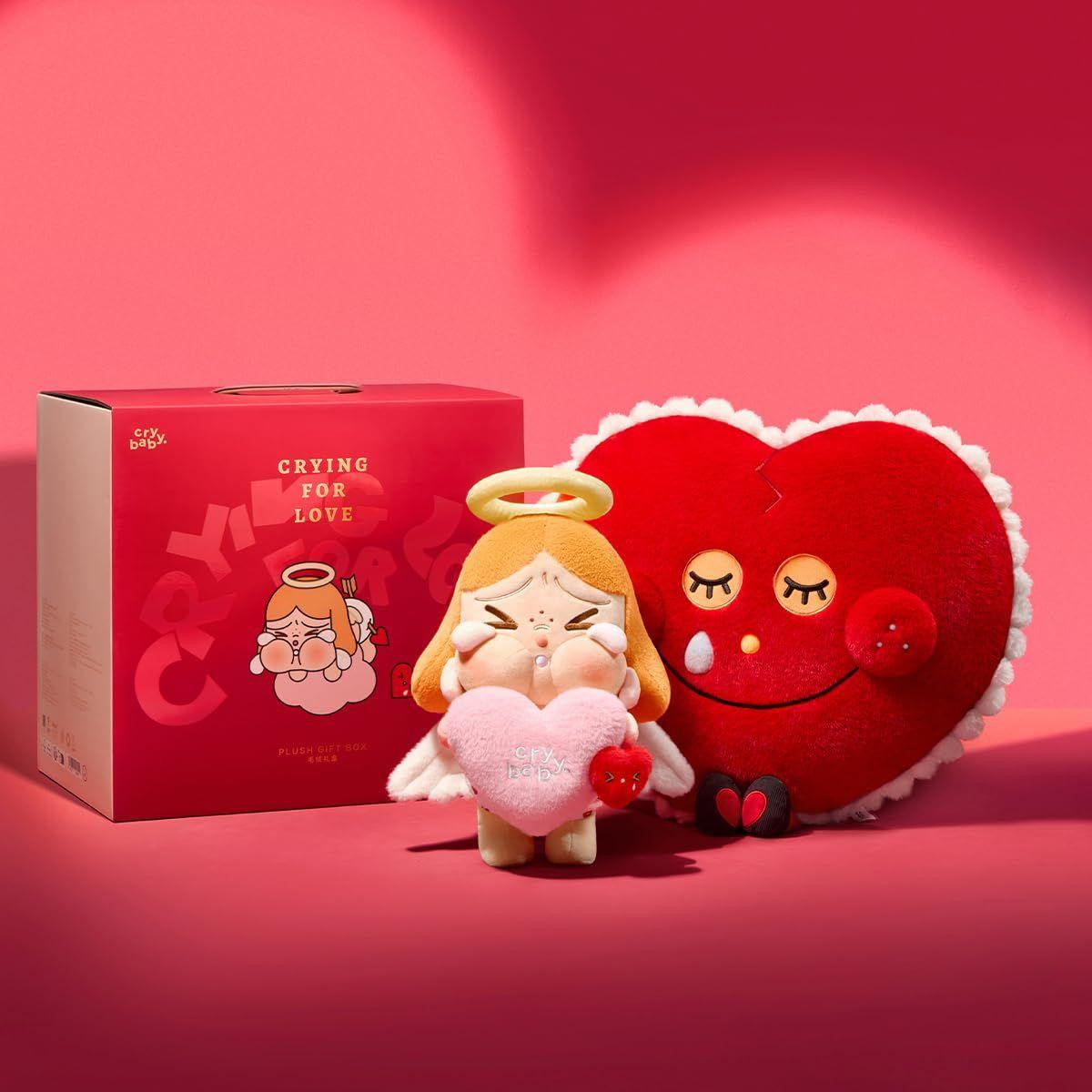 POP-MART Crybaby Crying For Love Plush Gift Box Series Figure