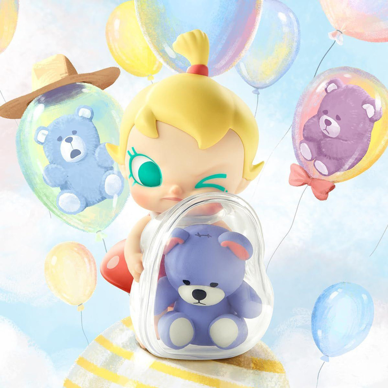 【新品未開封】POPMART Baby Molly Baby Molly Future Painter Figurine - POP MART (United States)