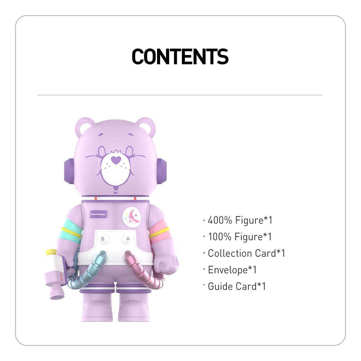 POP-MART Mega Space Molly 400%+100% Sweet Dream Bears