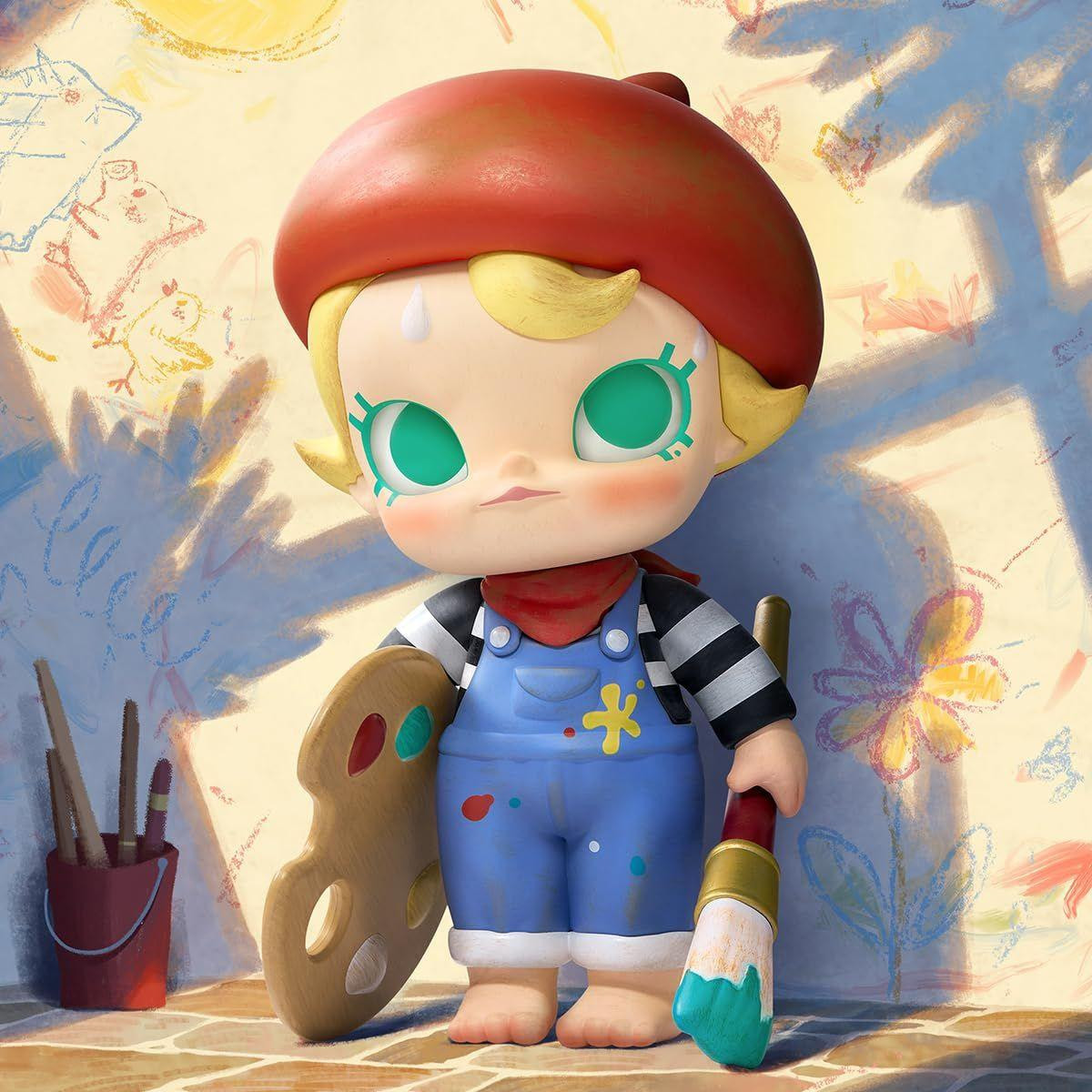 POP-MART Baby Molly Future Painter Big Size