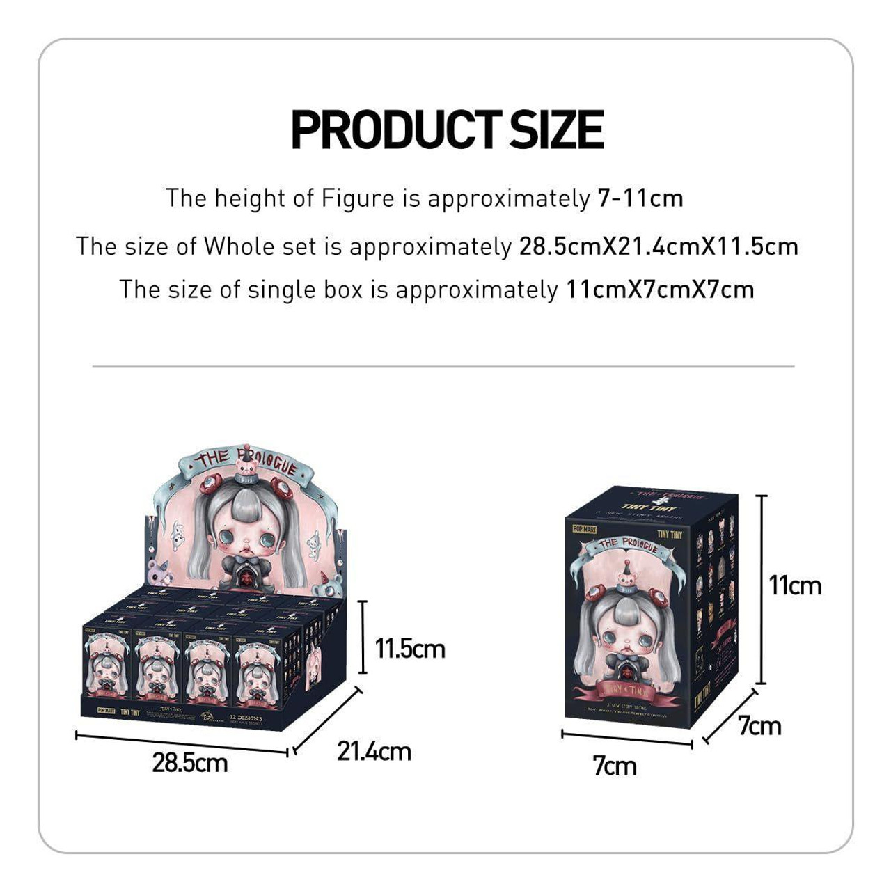 Amazon.com: POP MART TINYTINY-Prologue Series Figures Blind