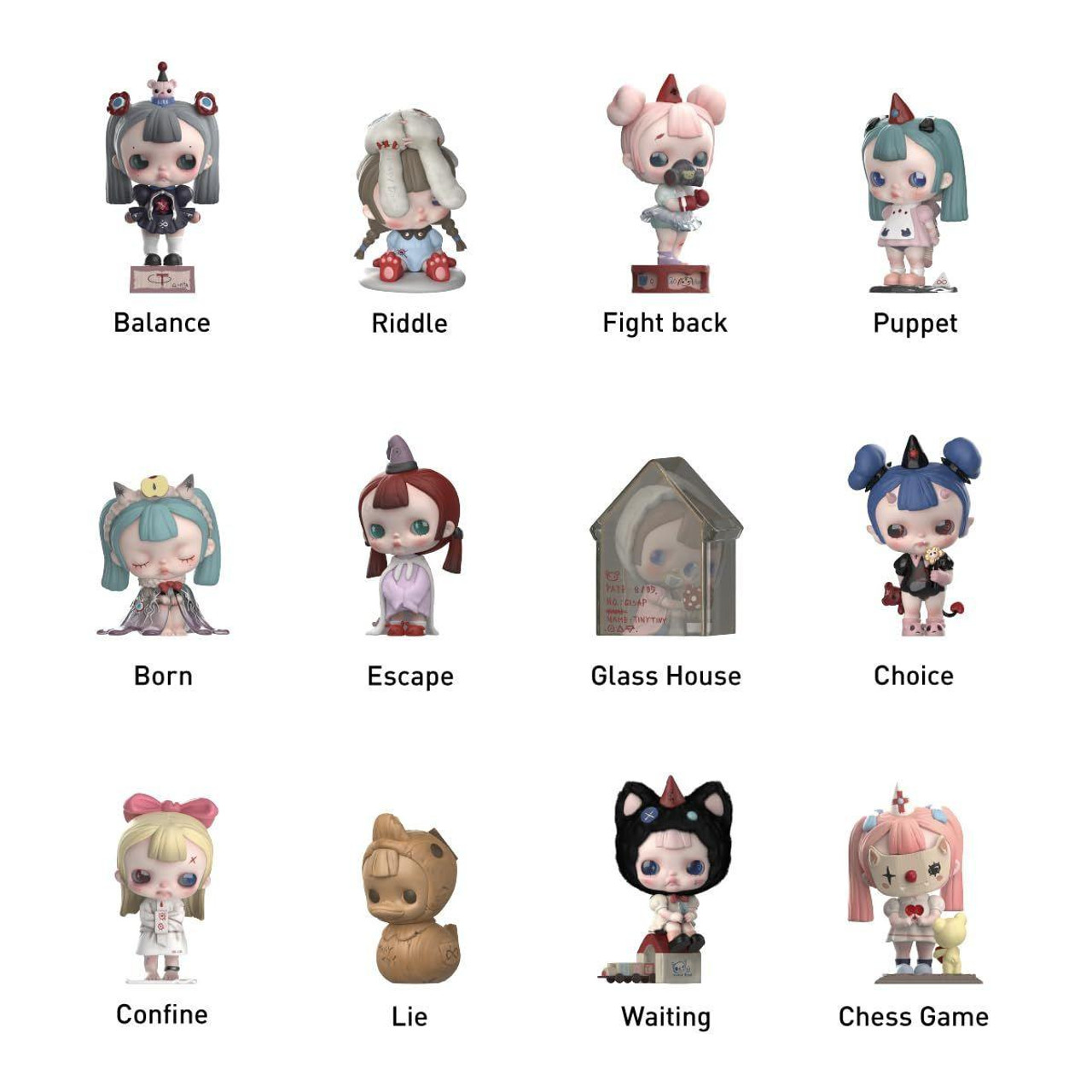 POP-MART Tinytiny Prologue Series (SINGLE RANDOM)