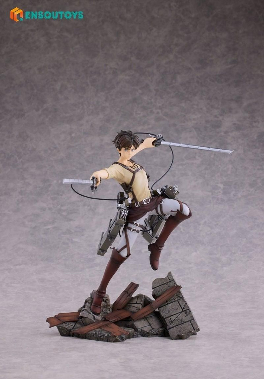 進撃の巨人 Eren Yeager & Levi フィギュア 2体セット 進撃の巨人 Eren Yeager & Levi フィギュア 2体セット Amazon.co